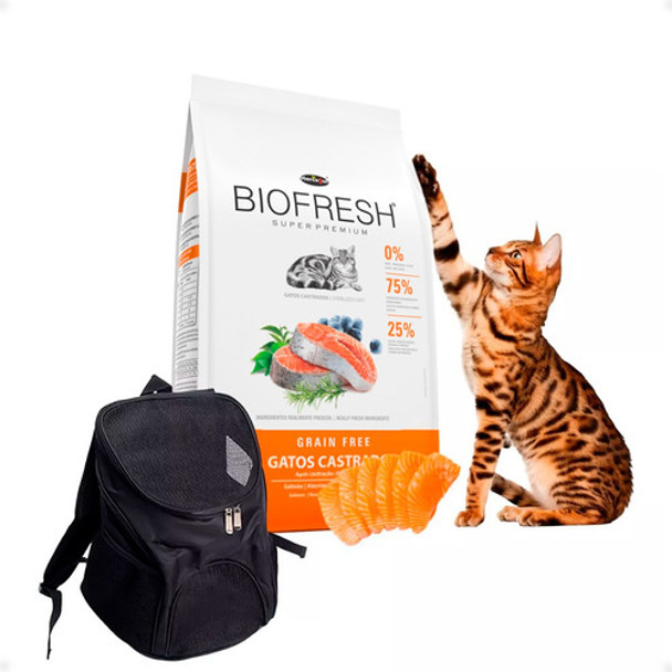 Alimento Gato Castrado Biofresh Adulto  7.5 Kg + Regalo Otec 0 Alimento Gato Castrado Biofresh Adulto  7.5 Kg + Regalo Otec 0