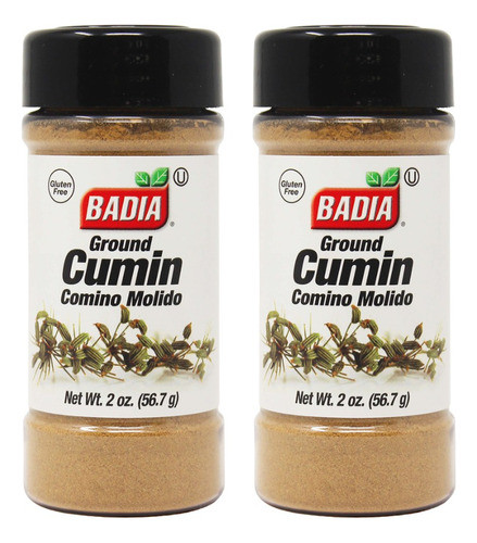 Comino Molido  56,70 Gr Badia Condimento Sin Tacc Kosher X2 0