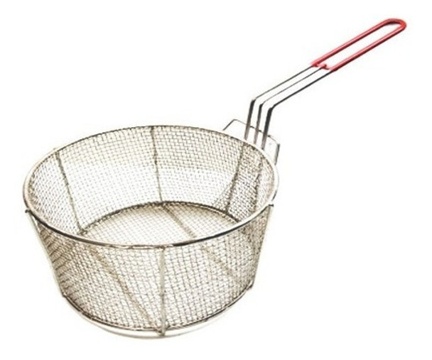 Canasto Freidor 22 Cms. Redondo Alambre Estañado 0