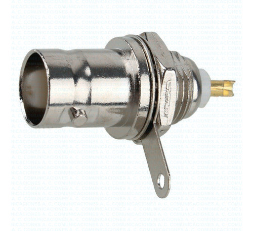 Conector Hembra Bnc Chasis Soldar Fact. Cuot. Env. Grat. 0