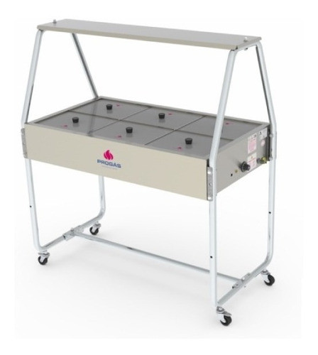 Mesa Buffet Solo Calor - Progas Prb-06gn 0