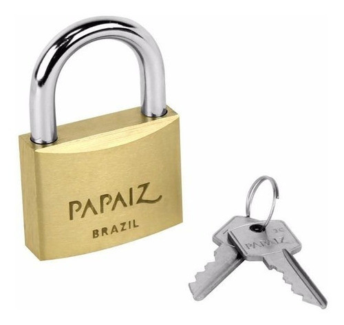 Candado Papaiz Bronce Cemen 25mm. Blister X2 Uni - Ynter 0