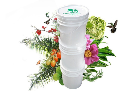 Compostate Bien Compostera + Lombrices/ 4 Baldes Recuperados 0