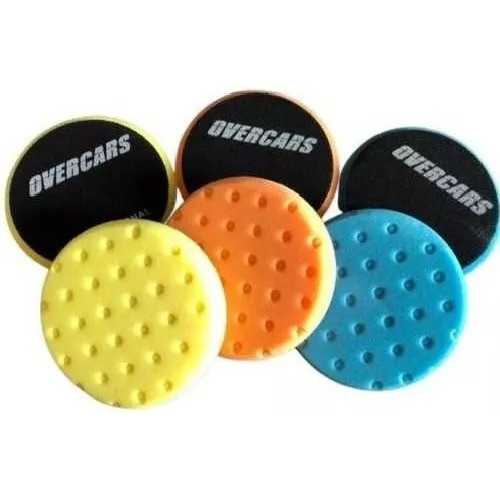 Kit 3 Pads De Pulido 5 Pulgadas Overcars Rotativa No Lake 0
