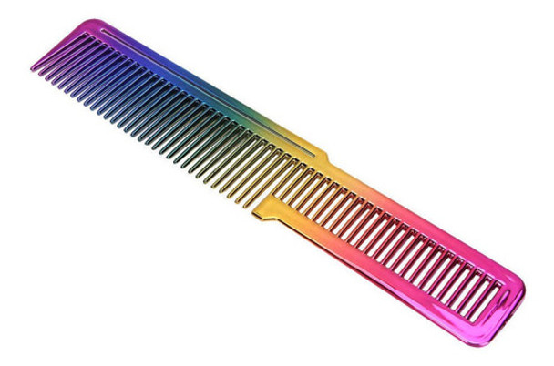 Peine Tipo Wahl Tornasol Electroplated Peluquería Barbería 0