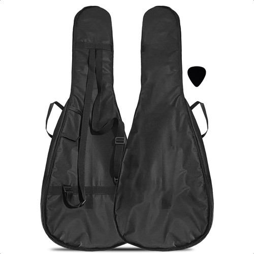 Funda Acolchada Para Guitarra Manija Y Correa Mochila + Pua 0