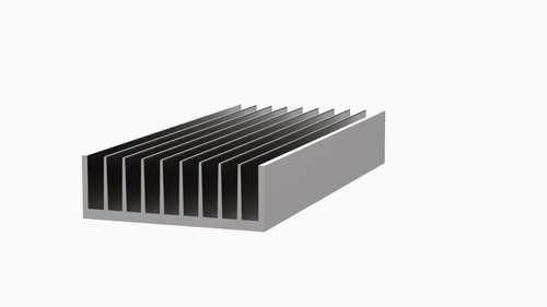Disipador Aluminio - Indoor Led Base 9 X 50 Cm 0