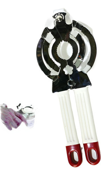 Abretapa Abridor De Tapas De Frascos Acero Calidad 0