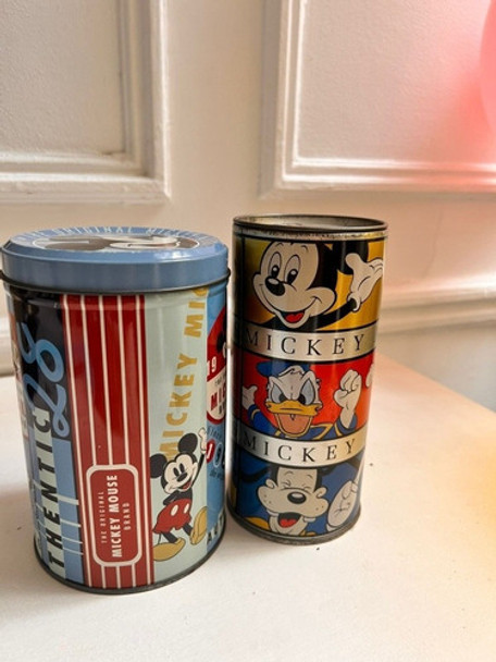 Latitas Mickey Mouse Disney Alcancía Originales 0