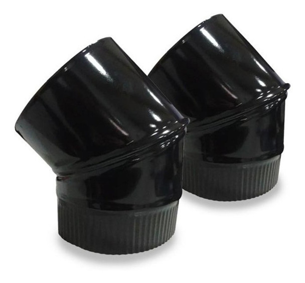 Par De Codos Instalación Calefactor Tromen 6 0