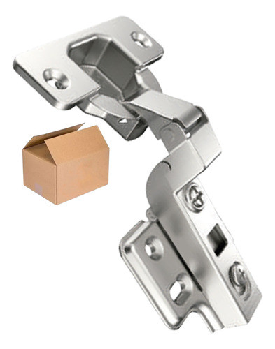 Pack 50 Bisagra Premium Codo 18 Cierre Suave Cazoleta 35 Mm 0