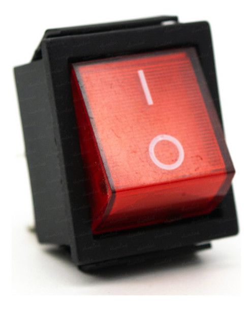 10 Llave Tecla Interruptora 2 Polos 4 Patas 250v 16a 31x25mm 0