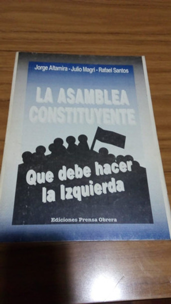 La Asamblea Constituyente: ¿que Debe Hacer La Izquierda? 0