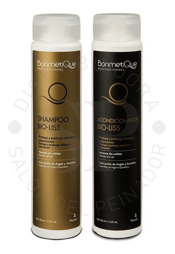 Kit Bonmetique Bioliss Shampoo + Acondicionador X350ml 0