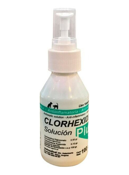 Clorhexidin Plus Solución 100 Ml Veterinaria Mérida 0 Clorhexidin Plus Solución 100 Ml Veterinaria Mérida 0
