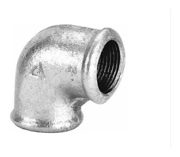 Codo Galvanizado H-h 90º  De 4 Dema 0