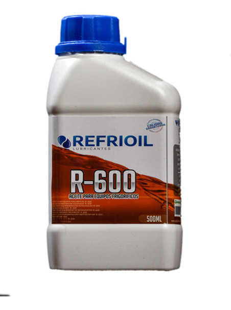 Aceite Mineral R-600 X 1/2 Litro Refrioil 0