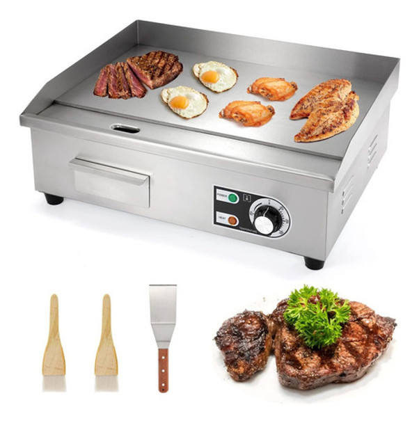 Wichemi Parrilla Eléctrica De 22 Pulgadas, Parrilla Comerc. 0