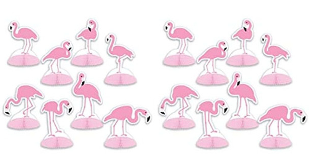 Beistle 16 Piezas Flamingo Mini Centros De Mesa Decoraciones 0 Beistle 16 Piezas Flamingo Mini Centros De Mesa Decoraciones 0