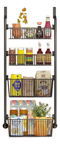 Estante Colgante Multiuso Para Puerta 4 Niveles Multi Hogar 0