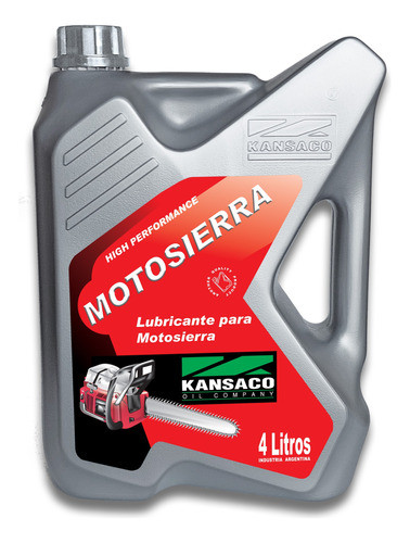 Aceite Cadena De Motosierra Kansaco X 4lts 0