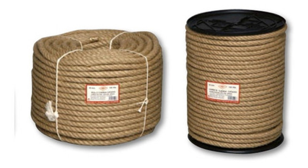 40 Mt De Cuerda Soga Sisal Grosor 6mm Precio Alta Calidad 0