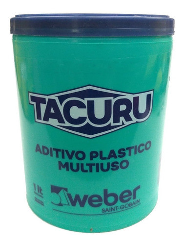 Aditivo Plastico Multiuso Tacuru Weber 1 Litro Casa Scalise 0