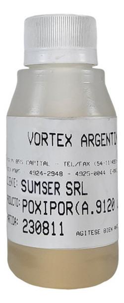 Poxipor Serigrafia Fixer 9120 A 100cc 0