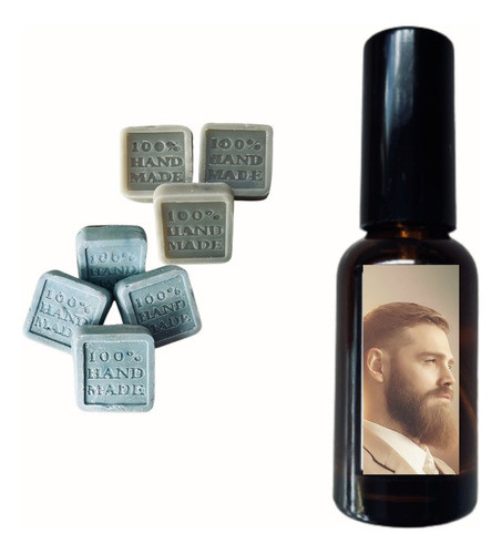 Combo Aceite Para Barba + 8 Jabones De Oliva 0