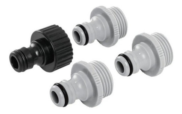 Juego Adaptador P/ Acoples Rapido Hembra Macho 3/4 0