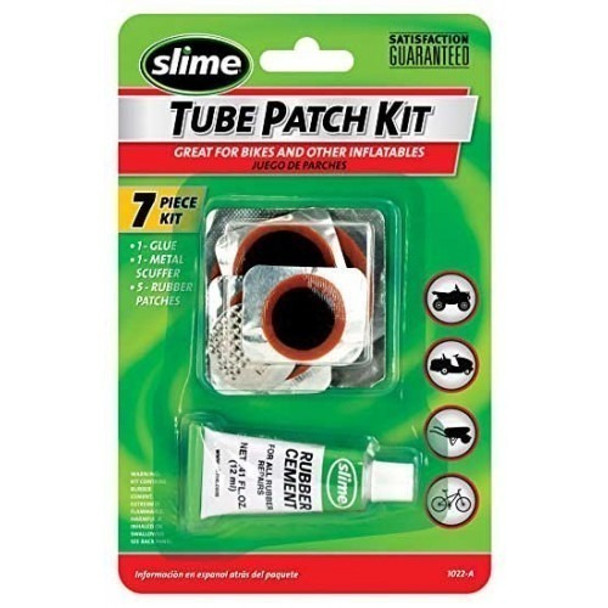 Kit Parches Slime 7 Piezas 1022-a Bicicleta Moto 999 Parche Bici Tirepando Reparacion 0
