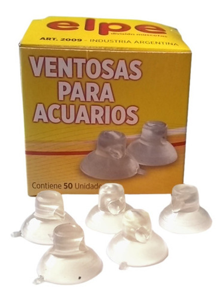 Ventosas Sopapas Clasicas Elpe Para Peceras Acuarios X 10 Un 0