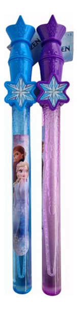 Burbujero Gigante Frozen 38cm Disney Original Azul Lelab 0