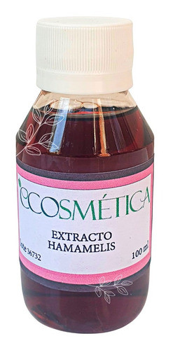 Extracto Glicolico De Hamamelis Frasco 100ml Ecosmetica 0