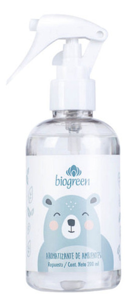 Aromatizante De Ambientes Infantil Biogreen Premium Manzana 0
