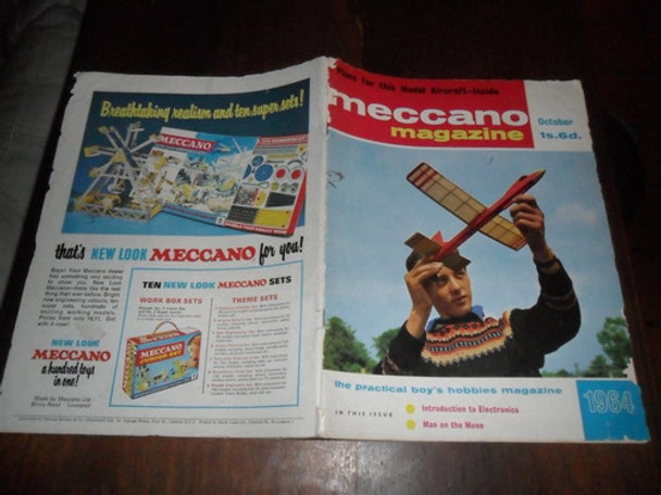 Magazine  Meccano 1964 Nº 8  Dinky Toys Hornby Autito Barco 0 Magazine  Meccano 1964 Nº 8  Dinky Toys Hornby Autito Barco 0