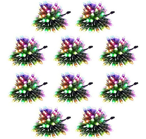 Aclorol Led Pixel Ws2811 Led String Light Rgb Direccionable 0