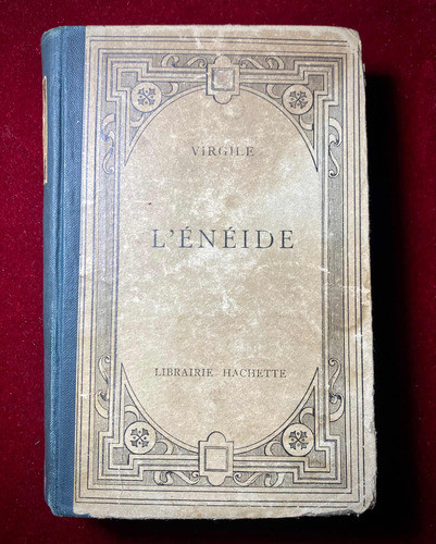 Antiguo Libro Virgile L Eneide Librarire Hachette Francés 0