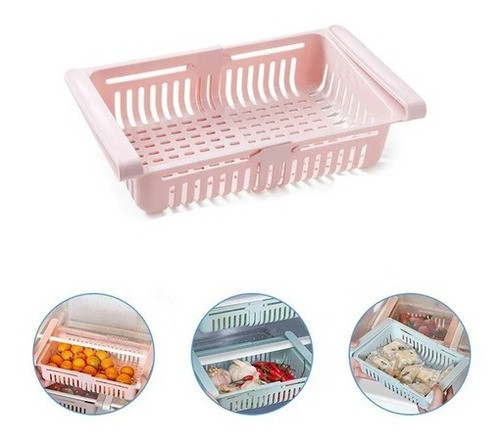 Cajón Organizador De Heladera Ampliable Plastico 0