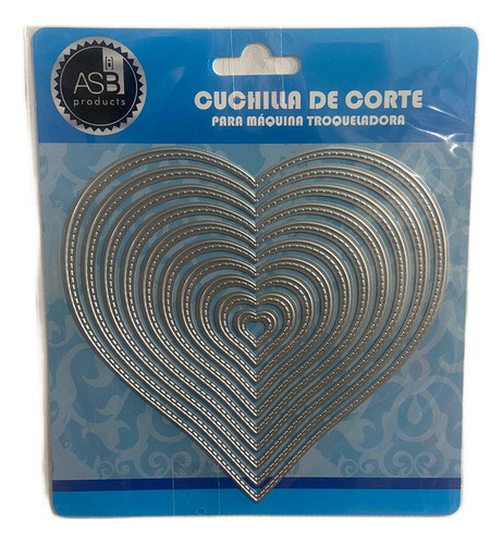 Troqueles Scrapbooking Cuchillas Corte Asb Corazon 0