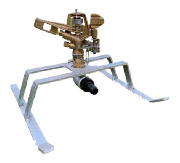 Aspersor Riego F-351 Sec. Bronce Ø 3/4 + Trineo Galvanizado 0