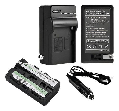 Bateria + Cargador Para Sony Np-f550 Np-f330 Np-f570 Np-f750 0