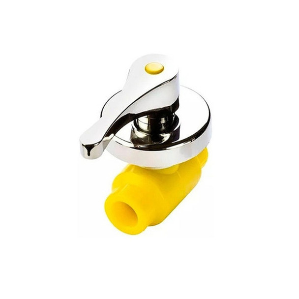 Fusiogas Llave Paso 25 Mm Manivela Roseta  Abelson Xp 0