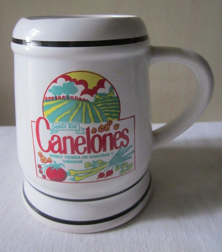Jarra De Cerveza De Ceramica Canelones Uruguay 0