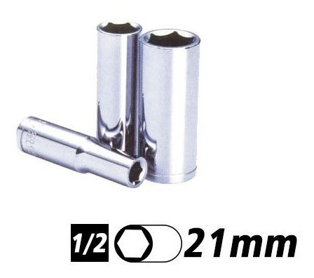 Bocallave Larga Encastre 1/2 21mm Crossmaster 0