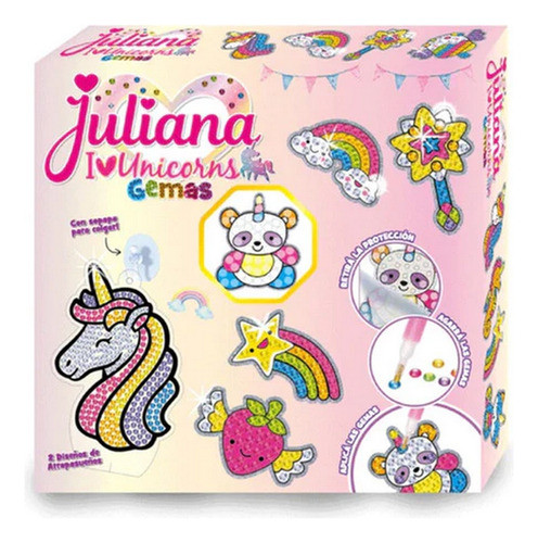 Juliana I Love Unicorns Gemas Ploppy.3 496061 0