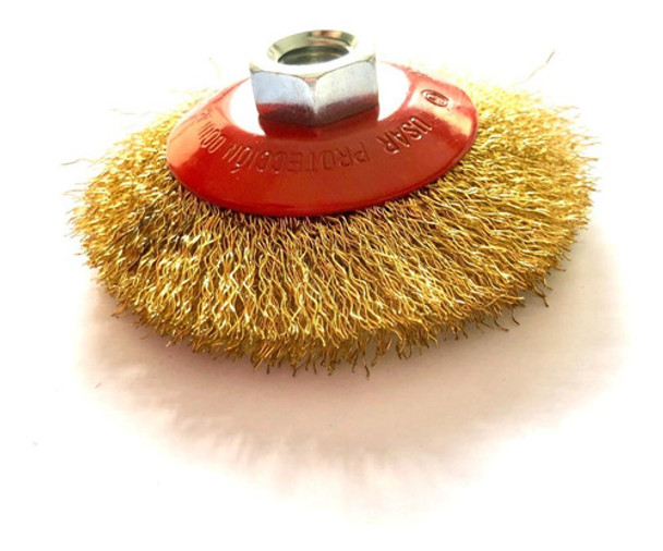 Cepillo Bronceado Amoladora 115 Mm 0