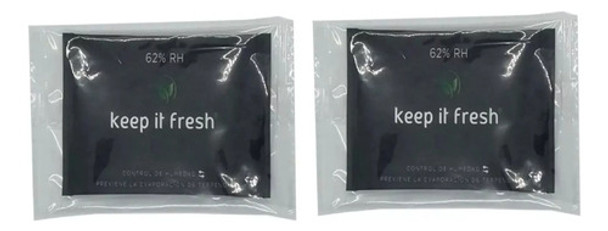 Sobre Regulador Humedad 62 % 15 Gr Keep It Fresh Pack X 2 0