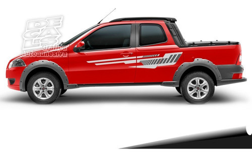 Calco Fiat Strada Working Srx  Juego 0