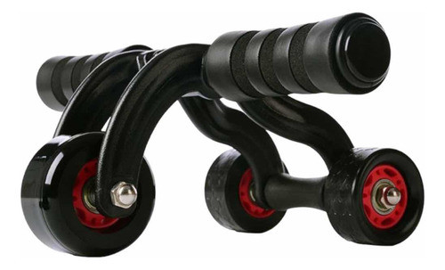 Rodillo Abdominal Triangular De 3 Ruedas Con Rullemanes. 0
